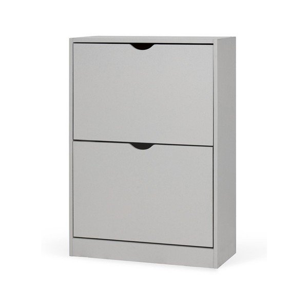 Szara uchylna szafka na buty 50x82x24 cm Stelo – Bonami Essentials