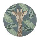 Zielony okrągły dywan odpowiedni na zewnątrz ø 160 cm Eric – Flair Rugs