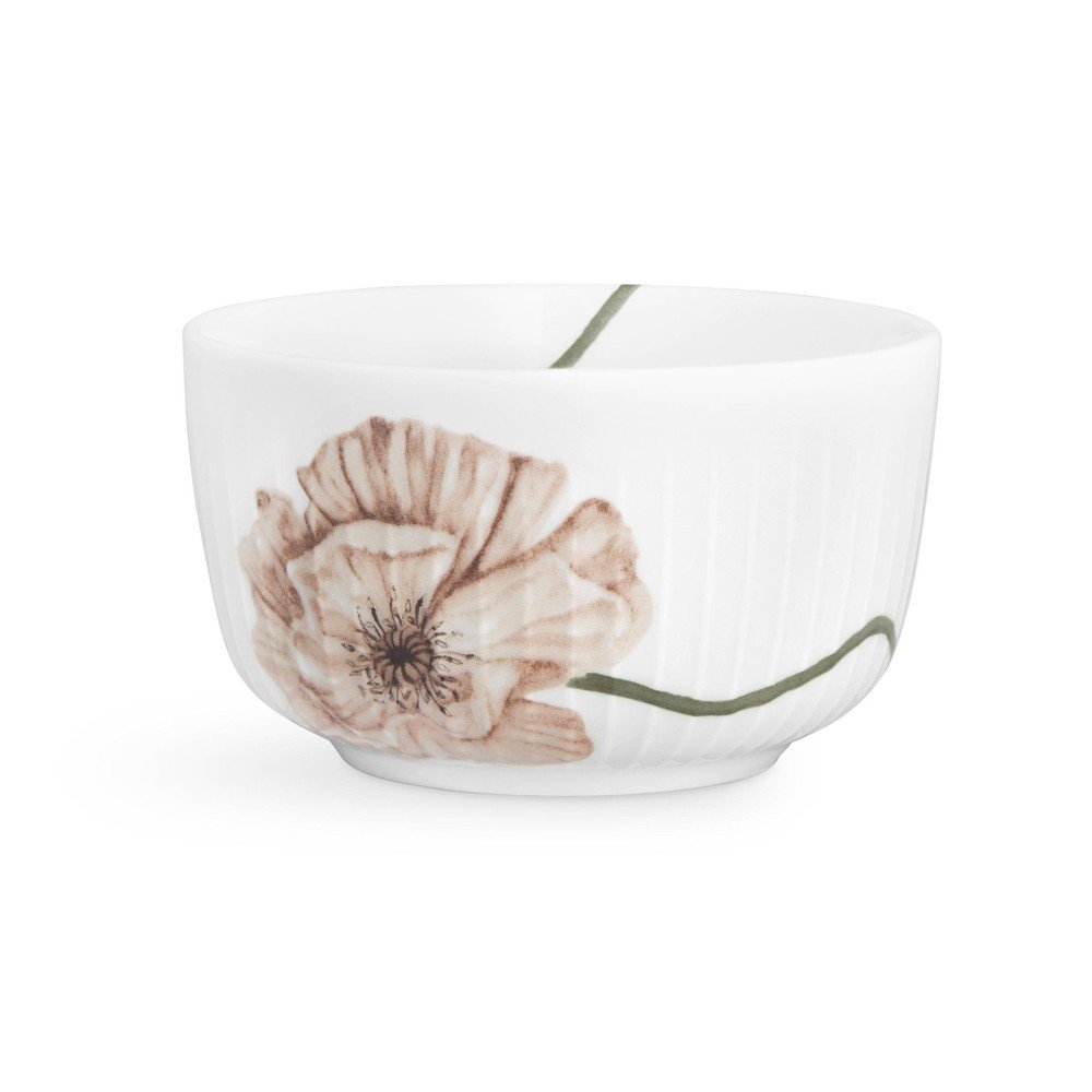 Biała porcelanowa miska Kähler Design Hammershøi Poppy, ø 12 cm