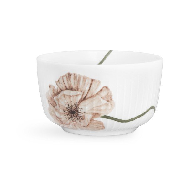 Biała porcelanowa miska Kähler Design Hammershøi Poppy, ø 12 cm