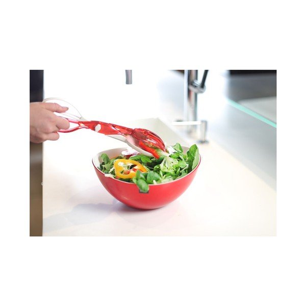 Szczypce do sałatek Livio, czerwone-image-2