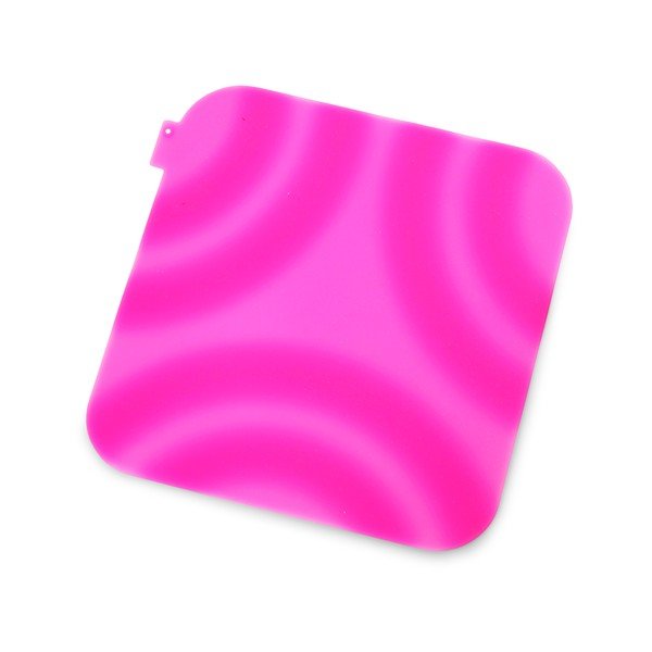 Różowa silikonowa łapka kuchenna Vialli Design