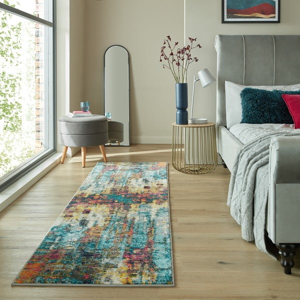 Chodnik tkany ręcznie 66x230 cm Spectrum Abstraction – Flair Rugs-image-1
