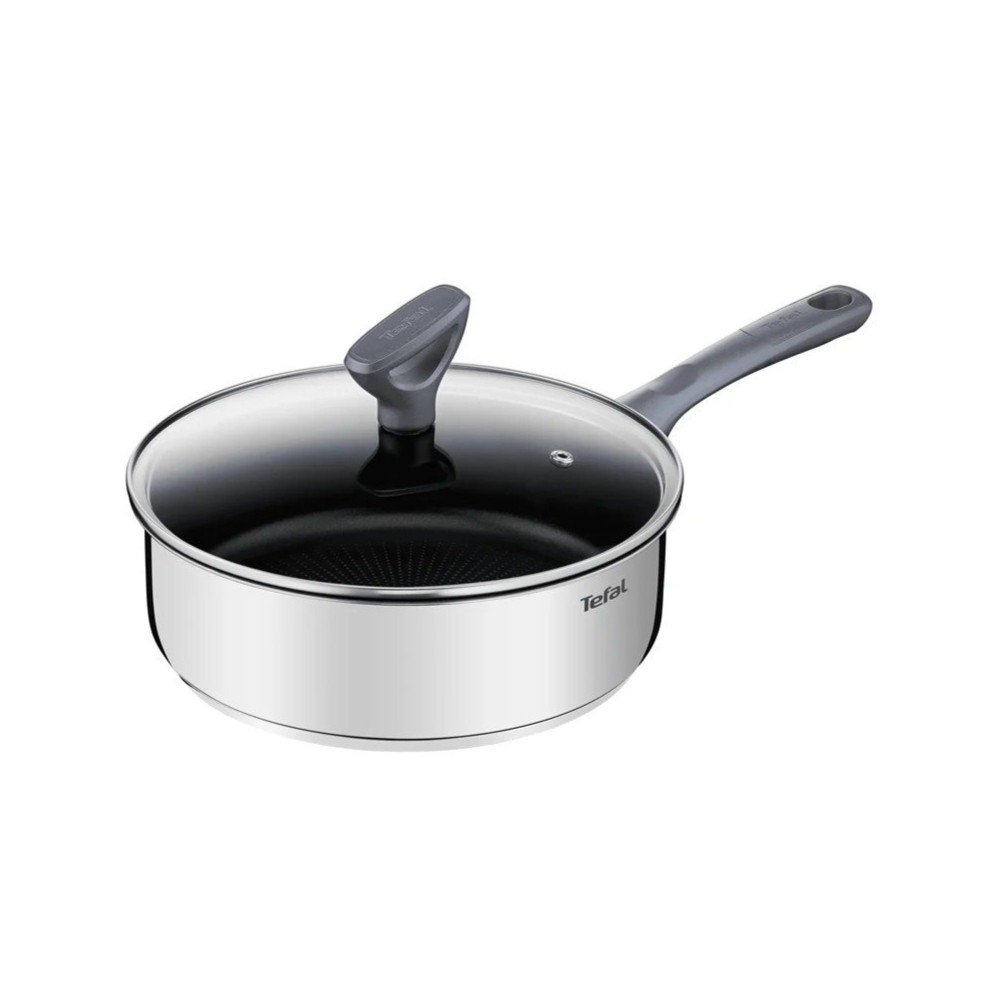 Patelnia z pokrywką ze stali nierdzewnej ø 24 cm Daily Cook – Tefal