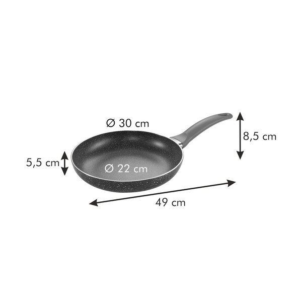 Patelnia ø 30 cm Manico Rosso – Tescoma-image-3
