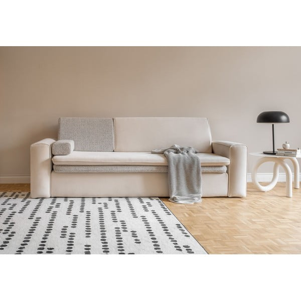 Beżowa rozkładana sofa 237 cm Wilson – Miuform-image-1
