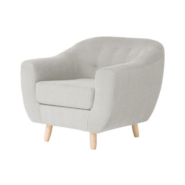 Kremowy fotel Jalouse Maison Vicky-image-2