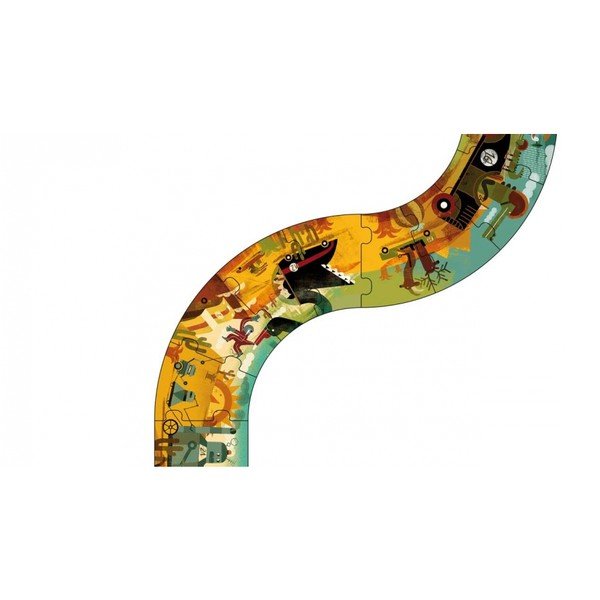 Długie puzzle Wyścig Londji, 54 elementy-image-1