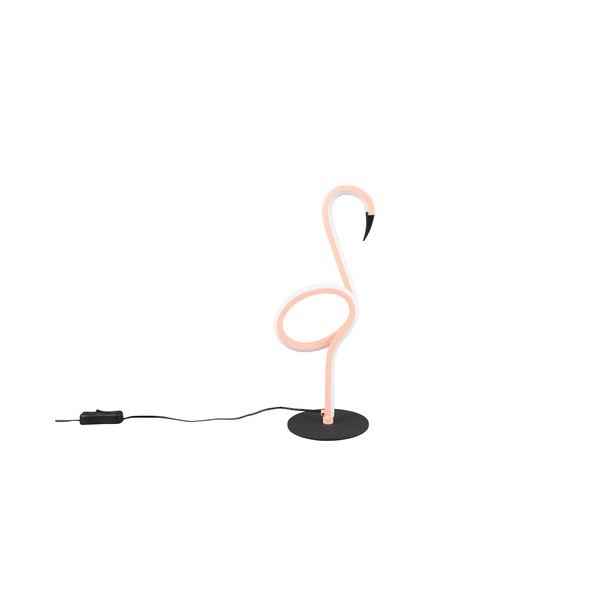 Różowa lampa stołowa LED (wysokość 35 cm) Ingo – Reality-image-4