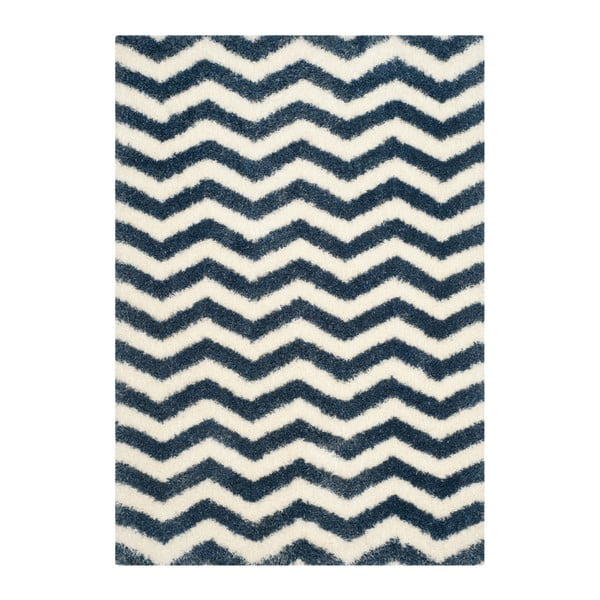 Niebiesko-biały dywan Safavieh Frances,160x228 cm