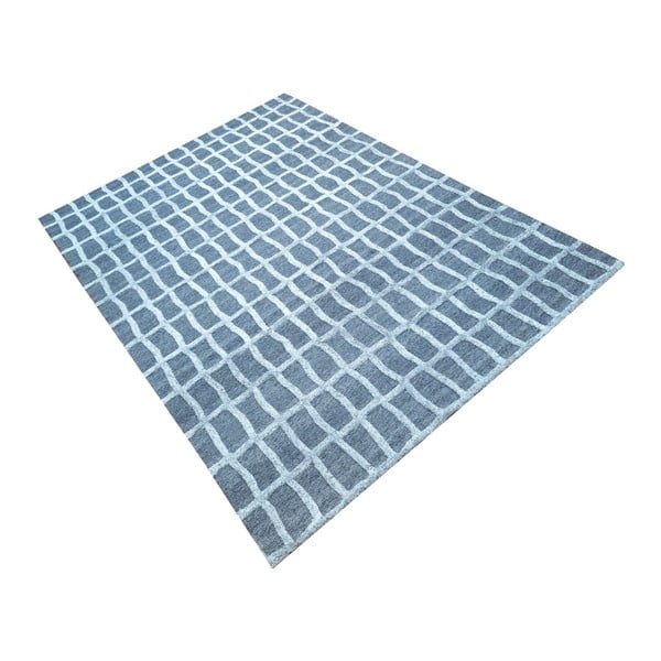 Niebieski dywan Woolie, 240x170 cm