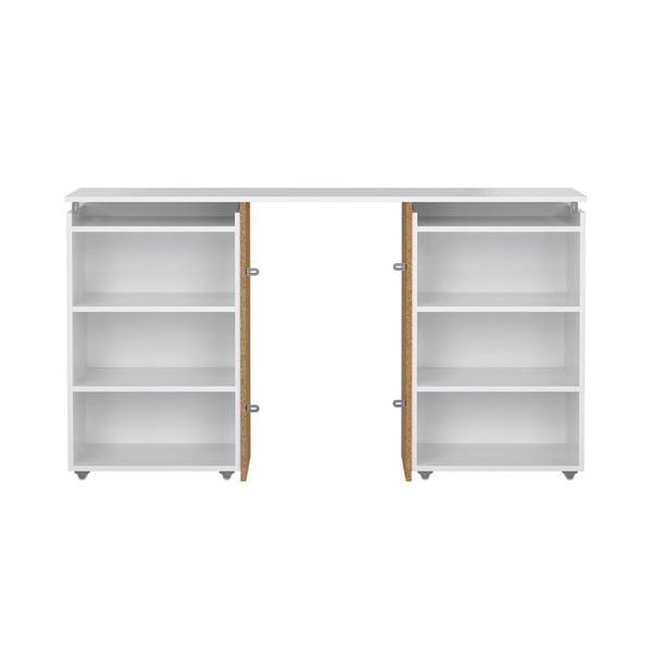 Biały zagłówek 145x80 cm Naia – Tvilum-image-3