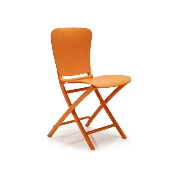 Pomarańczowe krzesło ogrodowe Nardi Garden Zac Classic