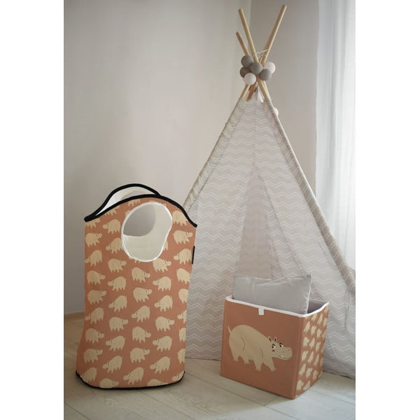 Materiałowy dziecięcy pojemnik do przechowywania In Africa – Butter Kings-image-1