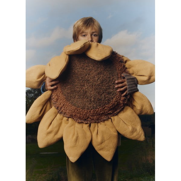 Bawełniana poduszka dziecięca 90x90 cm Sunflower – Lorena Canals-image-4