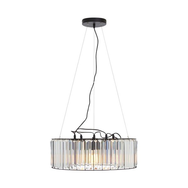 Lampa wisząca ze szklanym kloszem ø 50 cm Akiko – Premier Housewares