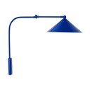 Niebieski metalowy kinkiet do kontaktu Kasa – OYOY Living Design
