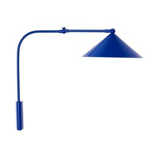 Niebieski metalowy kinkiet do kontaktu Kasa – OYOY Living Design