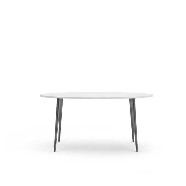 Stół z białym blatem 160x80 cm Oslo – Tvilum-image-4