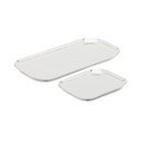 Tace do serwowania ze stali nierdzewnej zestaw 2 szt. 15x29 cm Nirela – Kave Home