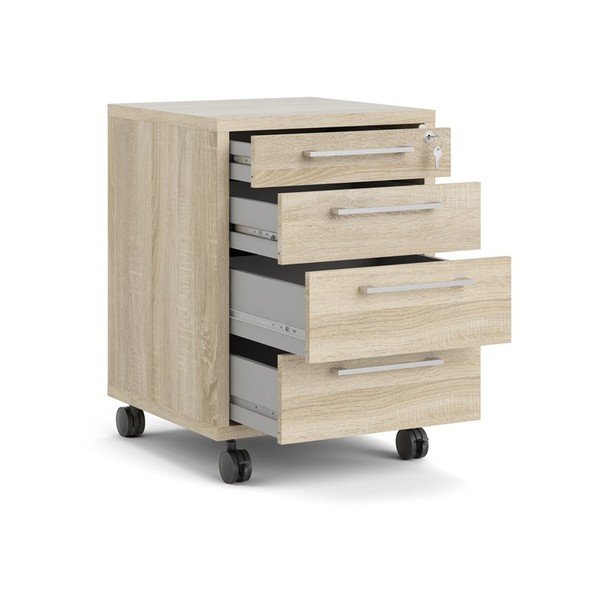 Szafka w dekorze dębu z zamkiem 48x68 cm Prima – Tvilum-image-2