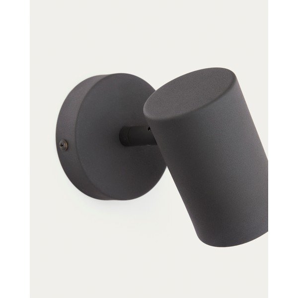 Czarny metalowy kinkiet Manie – Kave Home-image-4