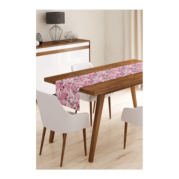 Bieżnik z mikrowłókna Minimalist Cushion Covers Pink Dream, 45x145 cm