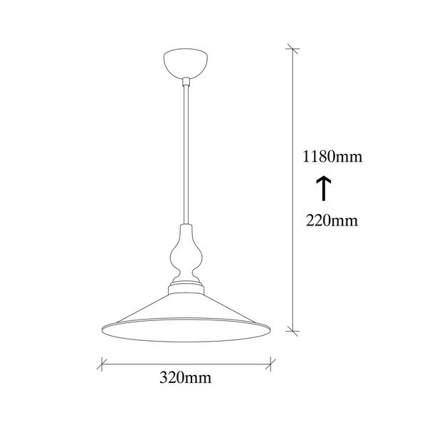 Czarna metalowa lampa wisząca Opviq lights Kiriakos-image-3