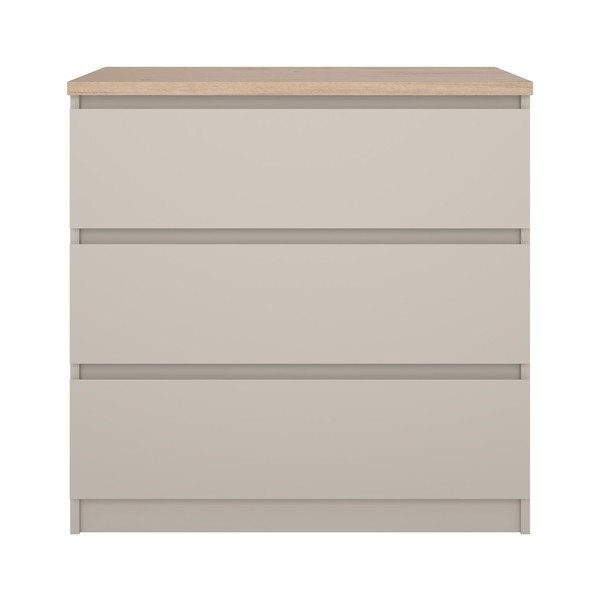 Kremowa komoda 77x76x50 cm Naia – Tvilum-image-2