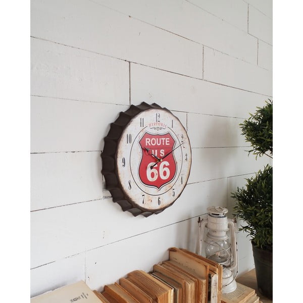Zegar naścienny Route 66, 34 cm