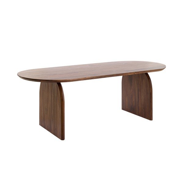 Stół z litego drewna akacjowego 100x220 cm Indore – Light & Living