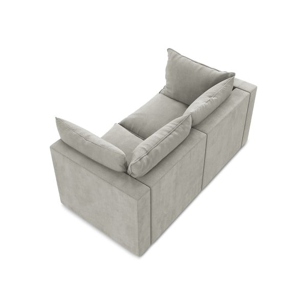Jasnoszara sofa 180 cm Manao – Makamii-image-3