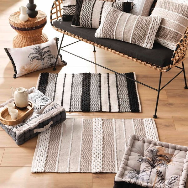 Szary worek do siedzenia Malaika – douceur d'intérieur-image-1