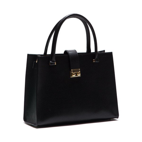 Skórzana torebka Anna Luchini 448 Nero-image-1
