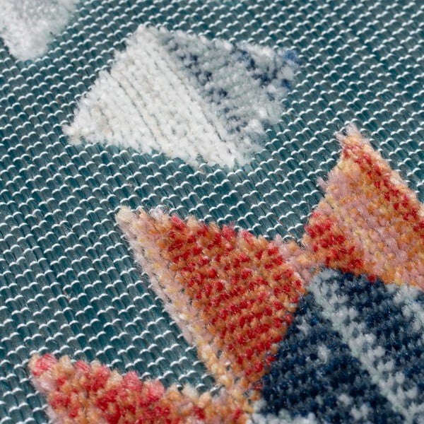 Niebieski dywan odpowiedni na zewnątrz 160x230 cm Avery Blue – Flair Rugs-image-3