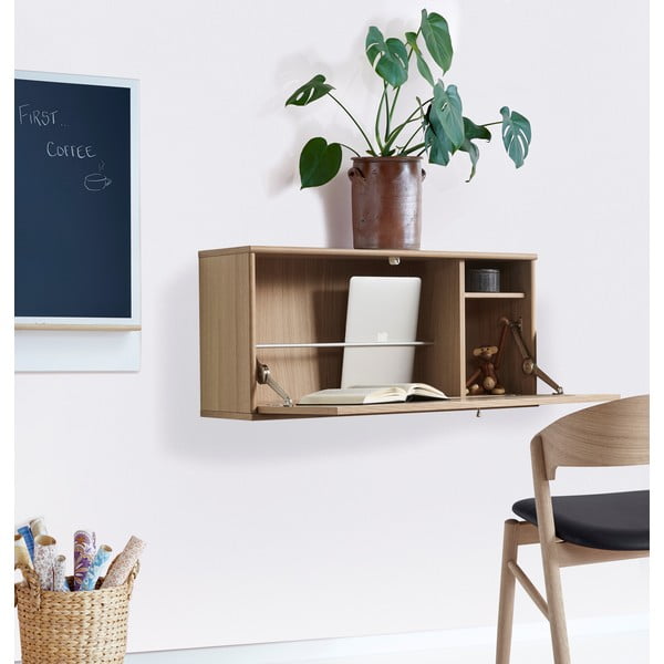 Sekretarzyk ścienny w dekorze dębu Mistral 053-image-1