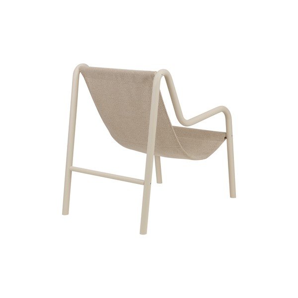 Beżowy metalowy fotel ogrodowy Nokk – noo.ma-image-4