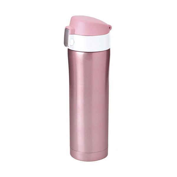 Butelka termiczna Asobu Diva Cup Pink/White, 450 ml