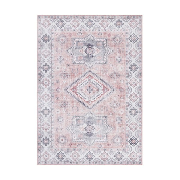 Jasnoróżowy dywan Nouristan Gratia, 160x230 cm