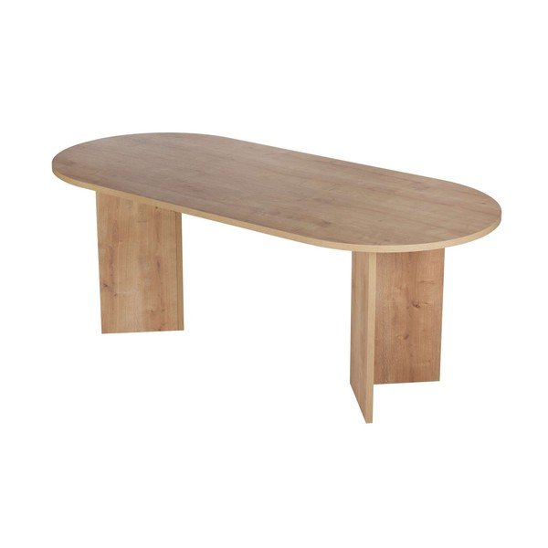 Stół w dekorze dębu 90x200 cm Sabella – Kalune Design-image-3