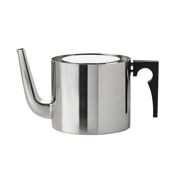 Dzbanek do herbaty ze stali nierdzewnej w kolorze srebra 1,25 l Arne Jacobsen – Stelton