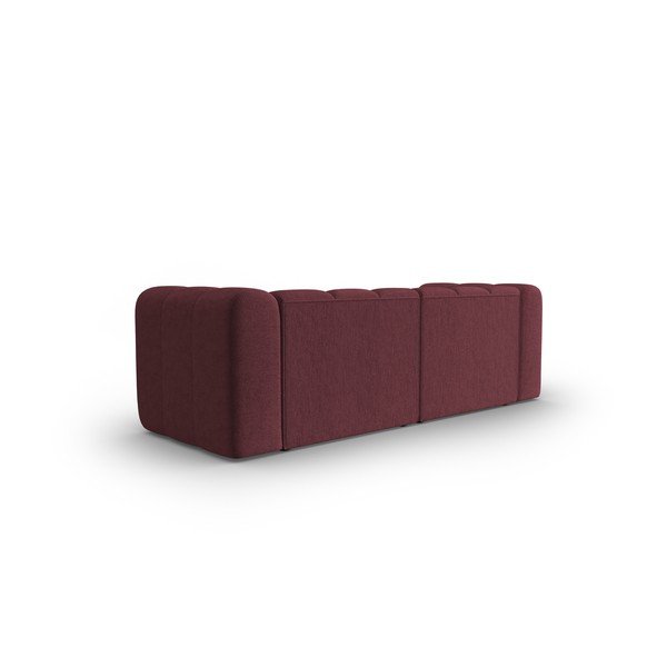 Bordowa sofa 228 cm Lupine – Micadoni Home-image-4