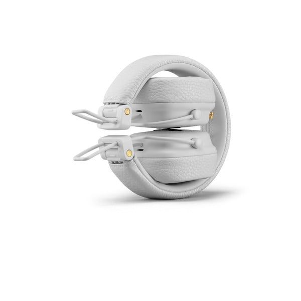 Białe słuchawki bezprzewodowe Marshall Major III-image-4