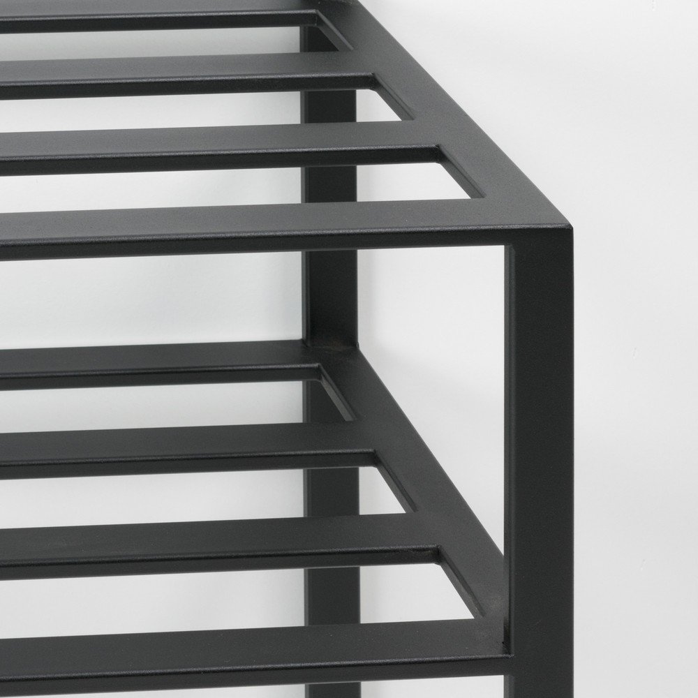 Czarny metalowy zestaw do przedpokoju 70x178x29 cm Ivar – Spinder Design (zdjęcie 7)