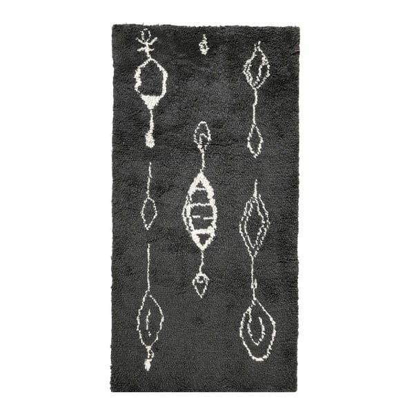 Czarno-biały dywan A Simple Mess Signe, 180x90 cm
