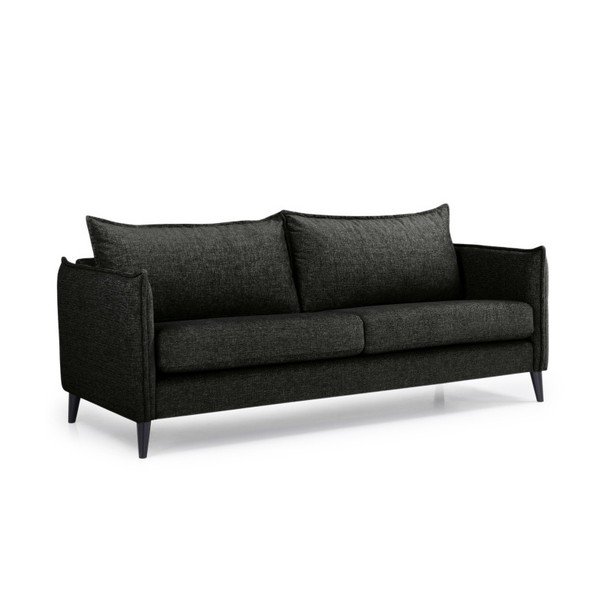 Czarna sofa Scandic Leo, 208 cm-image-3