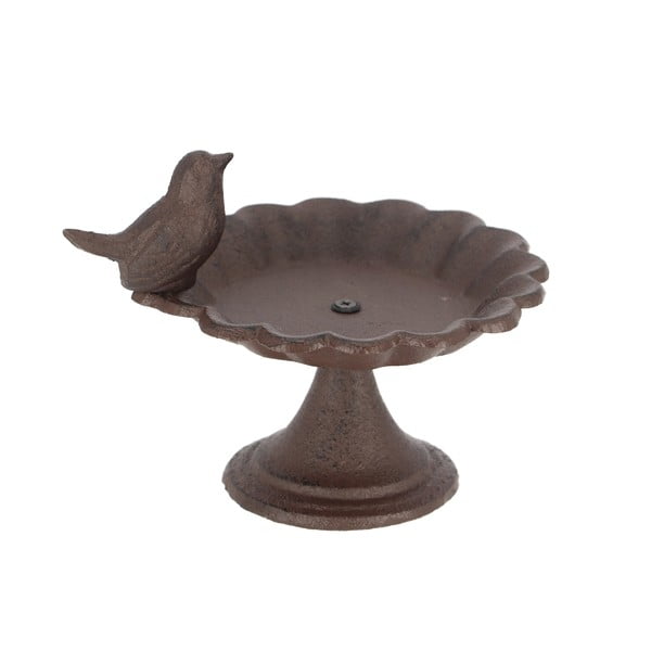 Żeliwne poidełko na nóżce z ptaszkiem Esschert Design Birdy-image-3