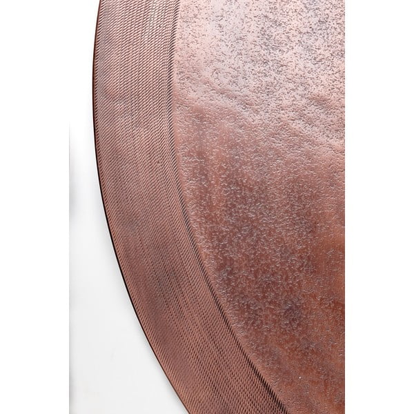 Miedziane metalowe okrągłe stoliki zestaw 2 szt. ø 75 cm Talca – Light & Living-image-4