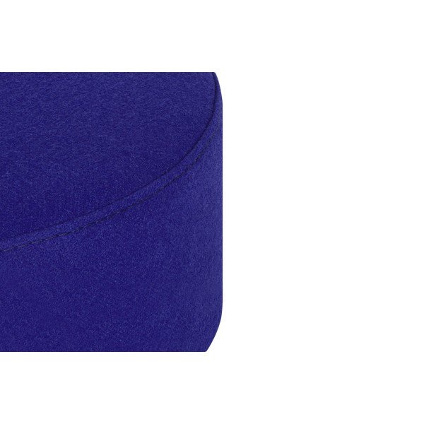 Niebieski wełniany puf Folk – noo.ma-image-4