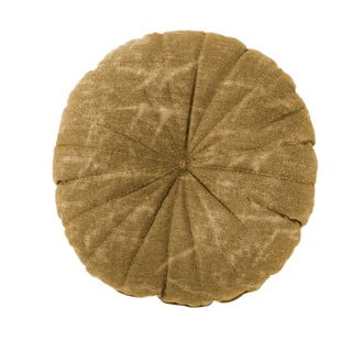 Brązowa poduszka dekoracyjna Tiseco Home Studio Chester, ø 38 cm